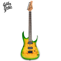 Gitara elektryczna superstrat -Golden Guitar Strat2 zielony