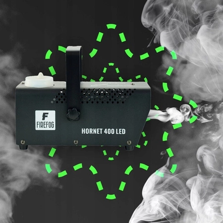 Wytwornica dymu z efektem LED 400W Hornet 400LED 2 piloty Firefog