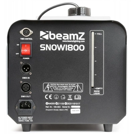 Zestaw: Wytwornica śniegu 1800W SNOW1800+ płyn do śniegu 5l