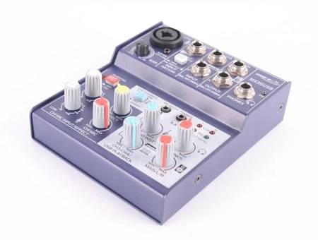 Mikser 4- kanałowy USB BST MX35USB