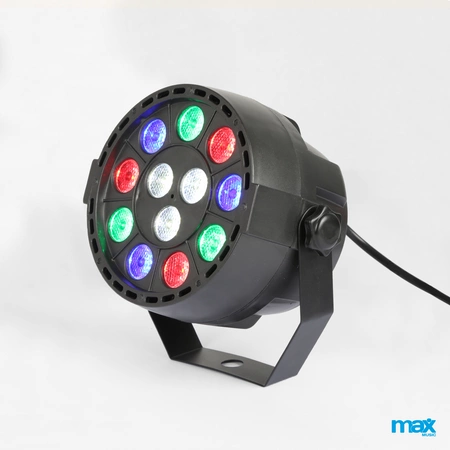 Reflektor PartyPar 12x1W RGBW DMX Max