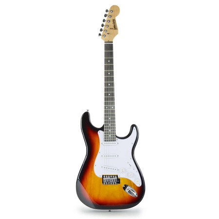 Gitara elektryczna - kompletny zestaw -Golden Guitar STEG-20 Sunburst Stratocaster