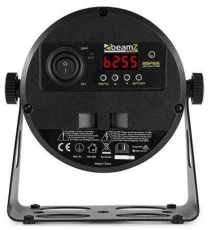 Oświetlacz Bateryjny BBP66 LED Uplight Par 6x6W RGBW 4-w-1