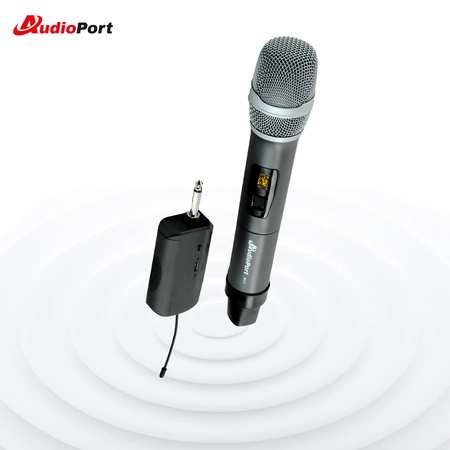 Mikrofon bezprzewodowy doręczny UHF+ odbiornik MU1 Audioport