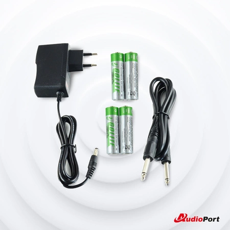 Zestaw mikrofonów bezprzewodowych UHF 2x nagłowny+ 2x krawatowy 2x bodypack+ stacja Audioport SU-740HH