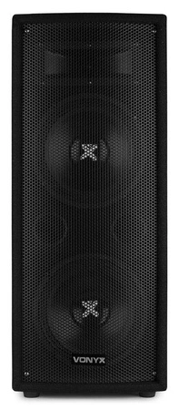 Zestaw kolumn pasywnych 2x 8" 1600W+ wzmacniacz okablowanie