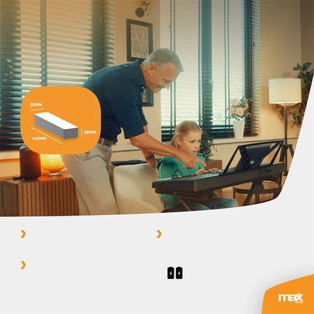 Keyboard MIDI 61-klawiszy czułych na dotyk Rhapsody61M Max