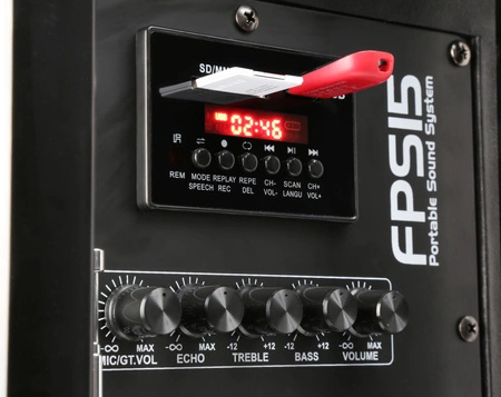 Kolumna aktywna FPS15 15" BT /MP3/USB/SD/VHF/LED Fenton