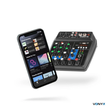 Mikser analogowy USB BT VMM100 Vonyx