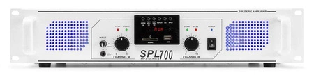 Wzmacniacz SPL 2x 350W 700MP3 Skytec