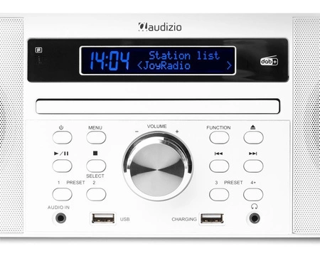 System muzyczny PRATO ALL-IN-ONE CD / DAB + biały
