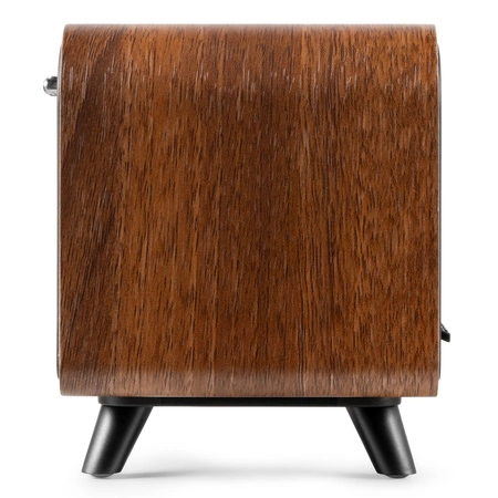 Radio DAB+ i FM w stylu retro Desio ciemne drewno Audizio