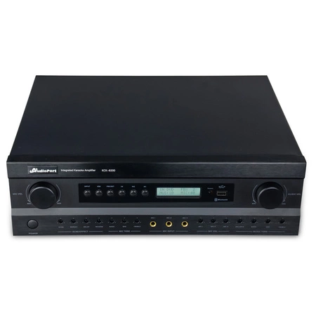 Wzmacniacz audio 2x 200W karaoke DSP HDMI pilot KC8200 Audioport