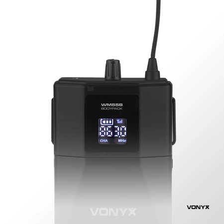 Bezprzewodowy zestaw mikrofonowy WM55B UHF P&P