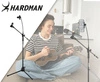 Statyw mikrofonowy z uchwytem na telefon HSM4 Hardman