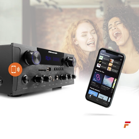 Wzmacniacz karaoke 2x 300W AV430B Fenton