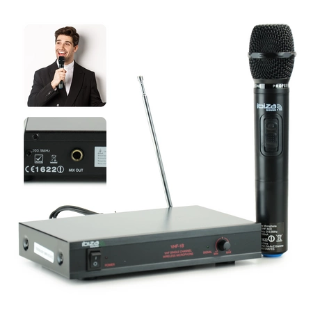 Zestaw bezprzewodowy VHF1B Ibiza