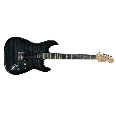 Gitara elektryczna - kompletny zestaw -Golden Guitar STEG-35 Czarny