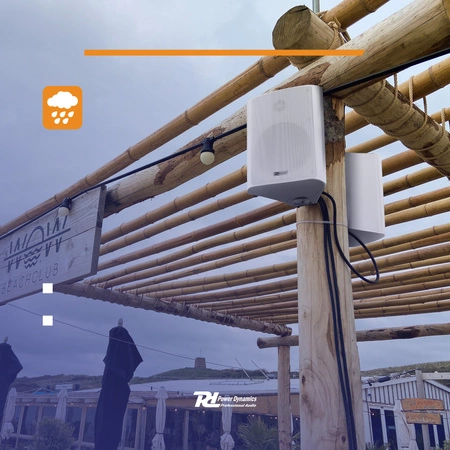 Zestaw kolumn instalacyjnych 4" 100W BC40V biały PD