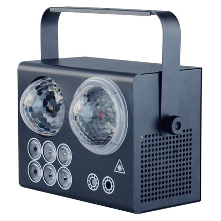 Efekt imprezowy multiefekt 4w 1 LED DMX pilot Firefog