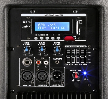 Kolumna aktywna 2x10'' 1000W BT SPX-PA9210 Vonyx