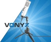 Vonyx CM320S Mikrofon studyjny USB ze statywem stołowym - tytanowy