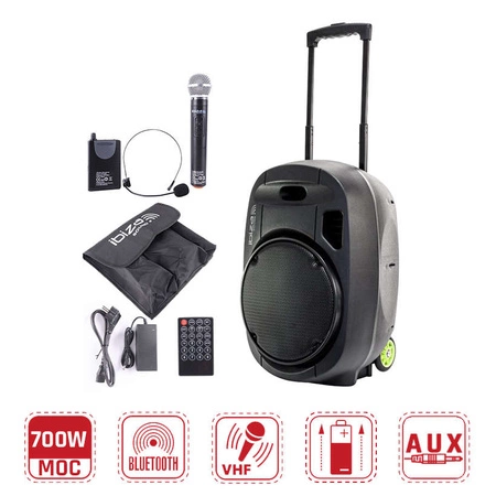 Kolumna mobilna Ibiza PORT12VHF-MKII-TWS