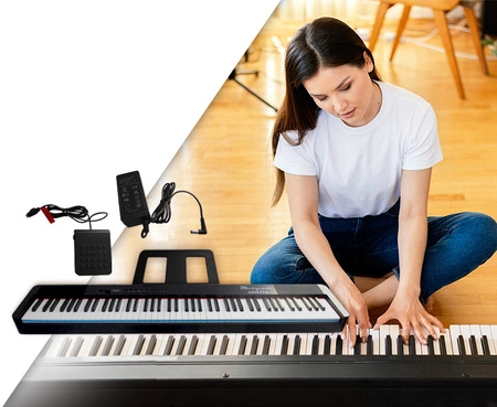 Pianino cyfrowe 88 klawiszy ważonych młoteczkowych Arietta Mielczewski