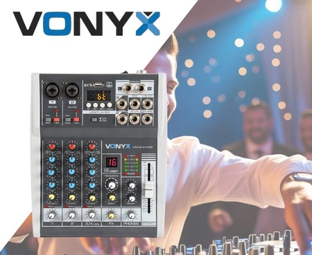 Mikser 4- kanałowy DSP VMM-K402 Vonyx