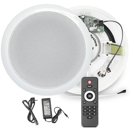 Głośnik sufitowy aktywny 6'' 20W 8Ohm BT ZS104A Audioport