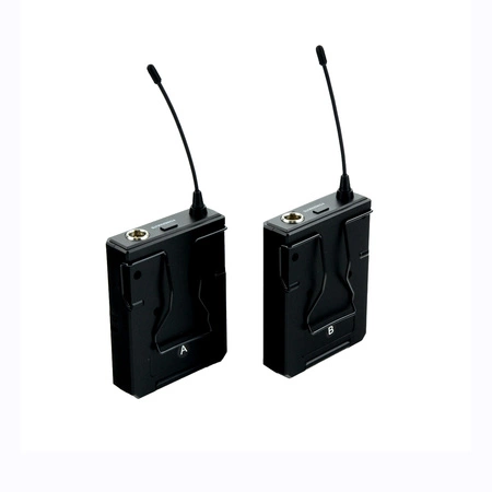 Zestaw mikrofonów bezprzewodowych UHF 2x nagłowny bodypack krawatowy Audioport SU-750BP