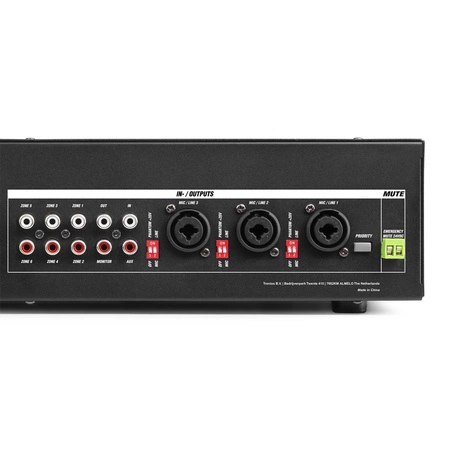 Wzmacniacz matrycowy 100V 6x 60W PRM606 Power Dynamics