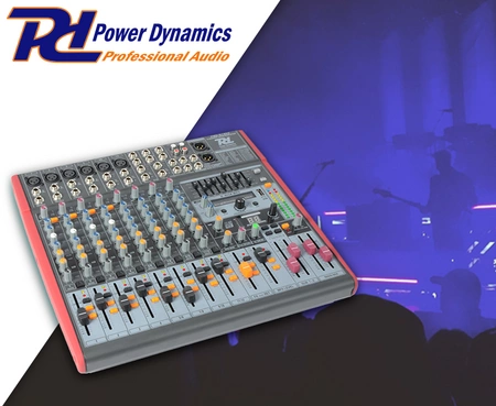 Mikser 12-kanałowy PDM-S1203 Power Dynamics