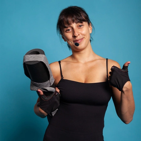 Zestaw mikrofonów bezprzewodowych UHF 2x nagłowny bodypack krawatowy Audioport SU-750BP