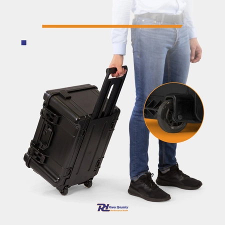 Uniwersalna walizka transportowa case GIGCase34T - IP67 - kolor czarny Power Dynamics -