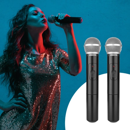 Zestaw mikrofonów bezprzewodowych Vonyx STWM712