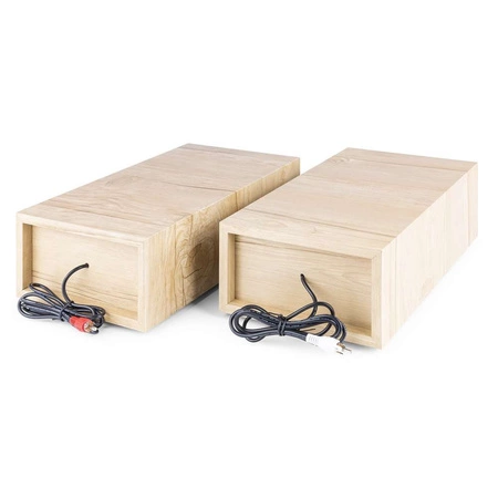 Gramofon RP165L Fenton głośniki BT jasne drewno