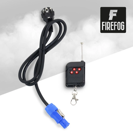 Zestaw: Wytwornica dymu mgły HAZE 1500 Firefog+ płyn do dymu Hazer 5l