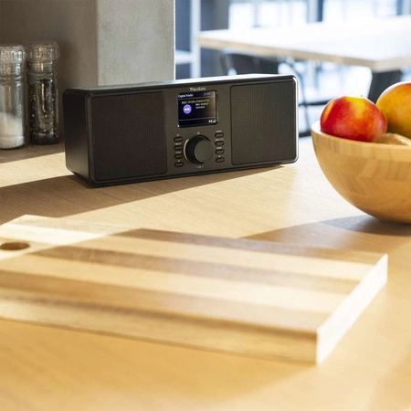 Stereofoniczne radio Monza 102.420 Audizio DAB+ czarne