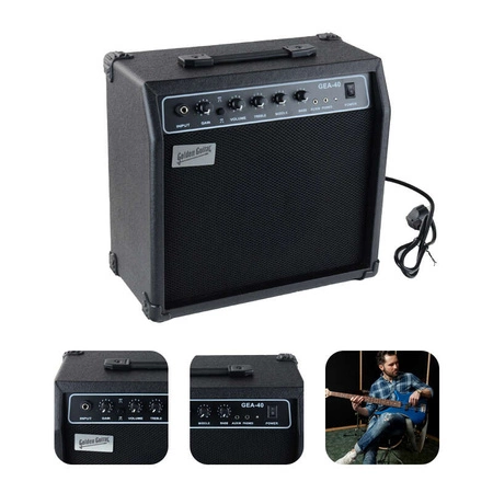 Wzmacniacz do gitary basowej 40W GBA-40 Golden Guitar