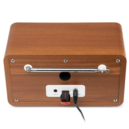 Radio cyfrowe DAB+ FM Avio białe Audizio