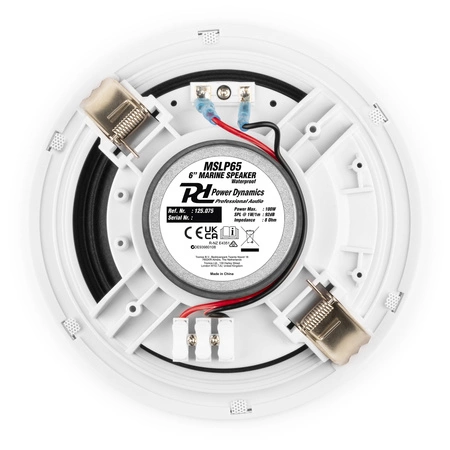 Zestaw głośników sufitowych Power Dynamics MSLP65 6" niskoprofilowych o mocy 100 W