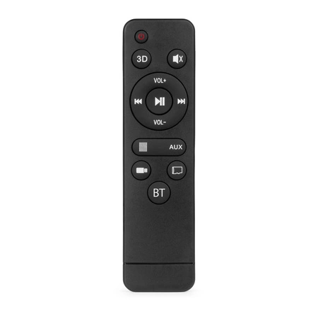 Wzmacniacz audio Powerline B50W do montażu w ścianie BT/LCD, biały