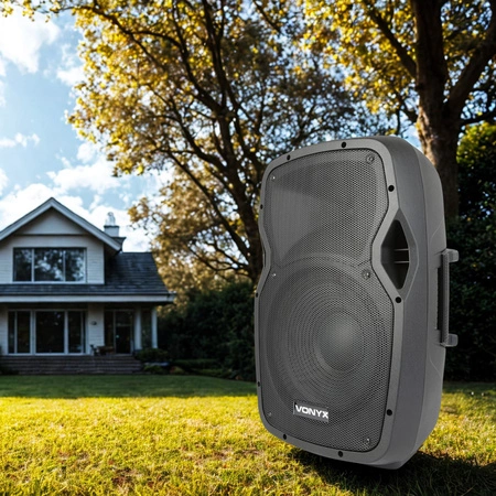 Kolumna mobilna z mikrofonami 600W Vonyx AP1200PA 12"