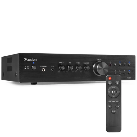 Wzmacniacz HiFi 4x 100W 8 Ohm AD420B Audizio