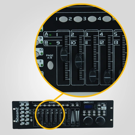 Sterownik DMX 192-kanałowy BeamZ DMX-240