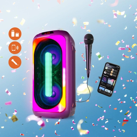 Głośnik imprezowy BoomBox400 z diodą LED Fenton