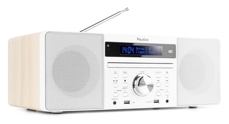 System muzyczny PRATO ALL-IN-ONE CD / DAB + biały