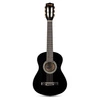Gitara klasyczna 1/4 dla dziecka czarna SoloArt Max+ akcesoria