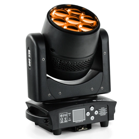 Zestaw: 4x Głowa ruchoma BEE280 7x40W LED Bee Eyes Lucendi+ dedykowane case